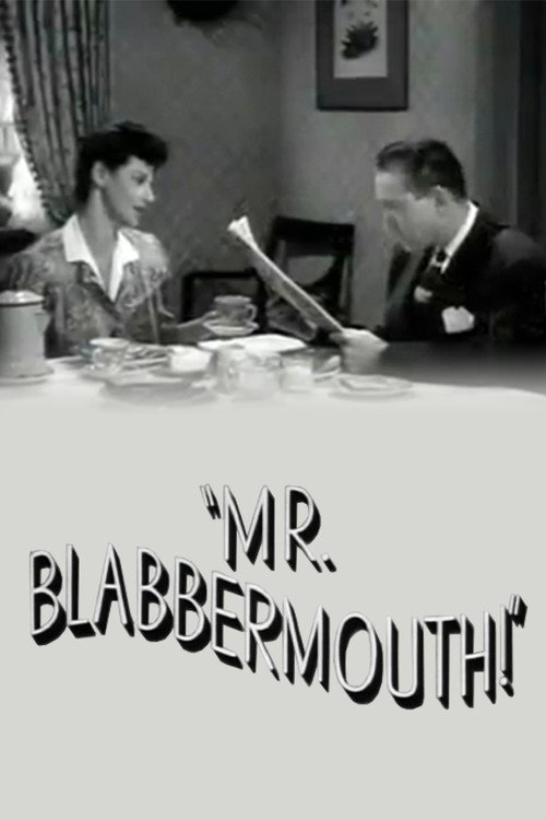 Póster de Mr. Blabbermouth!