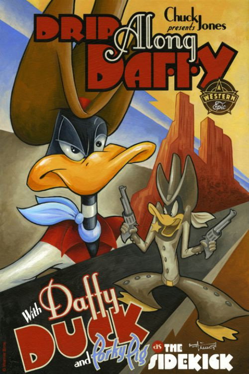 Póster de Drip-Along Daffy