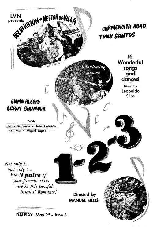 Póster de 1-2-3