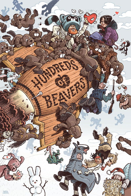Póster de Hundreds of Beavers