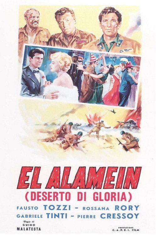 Póster de The Tanks of El Alamein