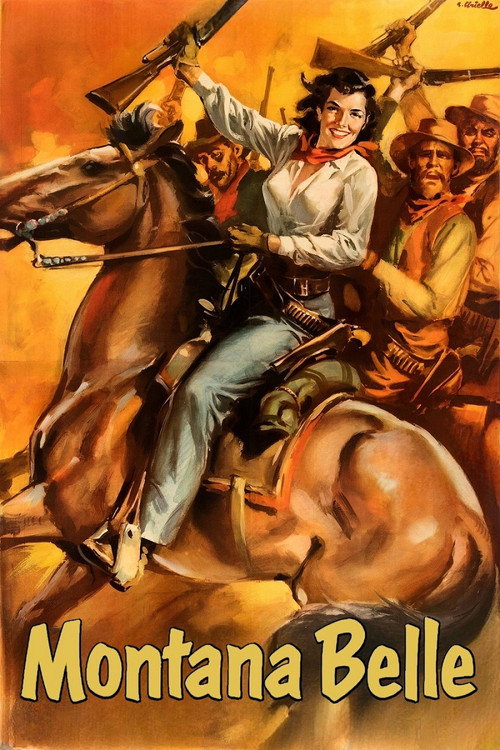 Póster de Montana Belle