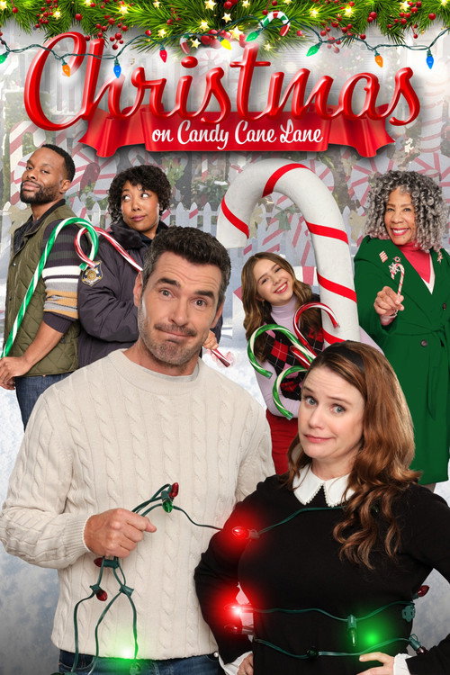 Póster de Christmas on Candy Cane Lane