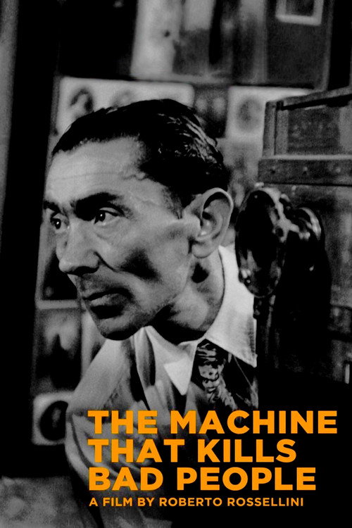 Póster de The Machine That Kills Bad People