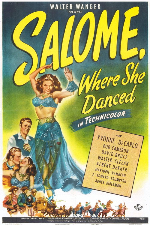 Poster von Salome, Where She Danced