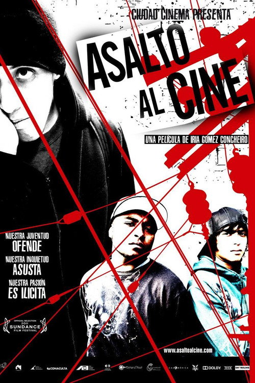 Póster de Asalto al cine