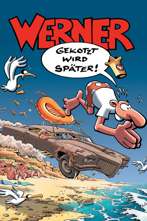 Pôster de Werner - Gekotzt wird später!