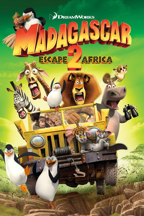 Póster de Madagascar: Escape 2 Africa