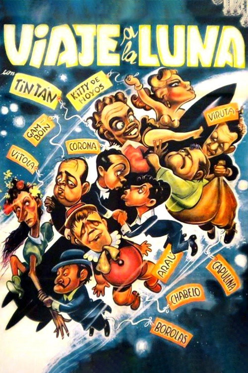 Póster de Viaje a la luna