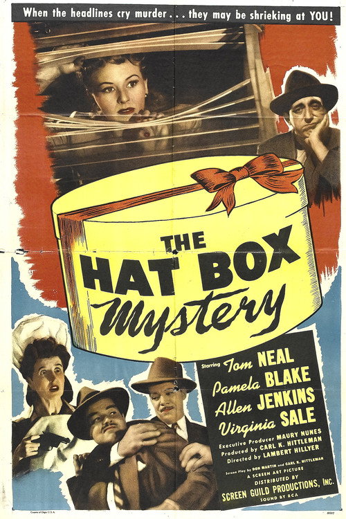 Poster von The Hat Box Mystery