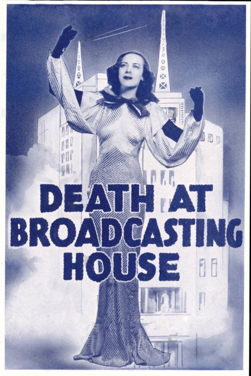 Póster de Death at Broadcasting House