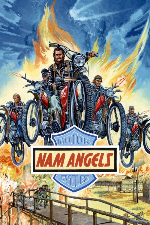 Poster von Hells Angels in Vietnam
