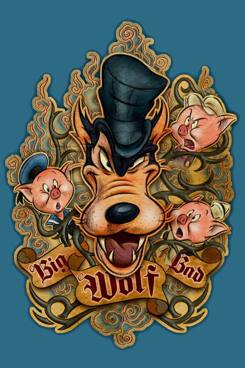 Póster de The Big Bad Wolf