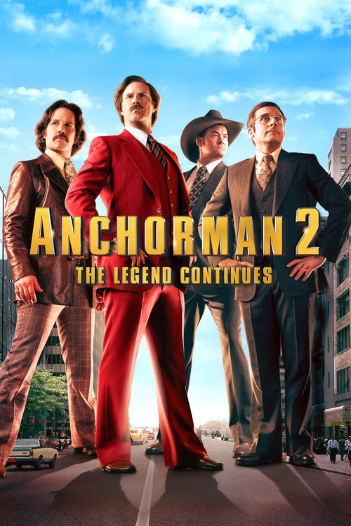 Póster de Anchorman 2: The Legend Continues