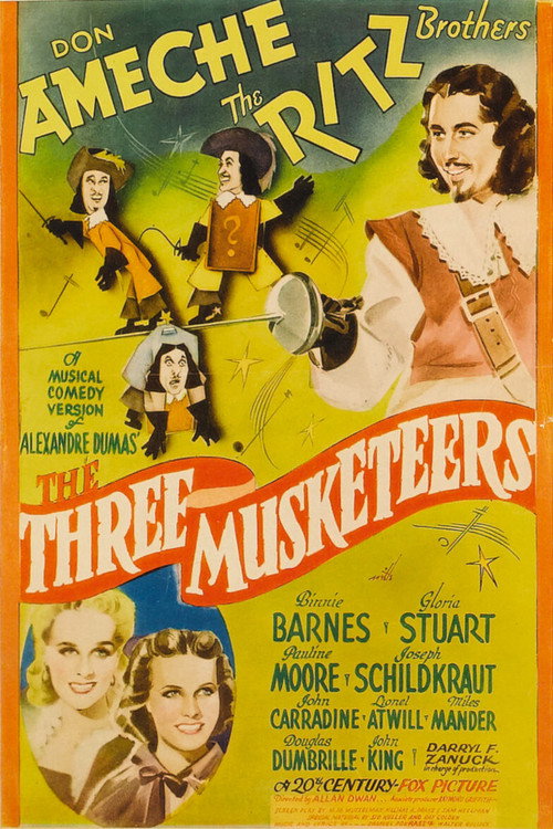 Póster de The Three Musketeers