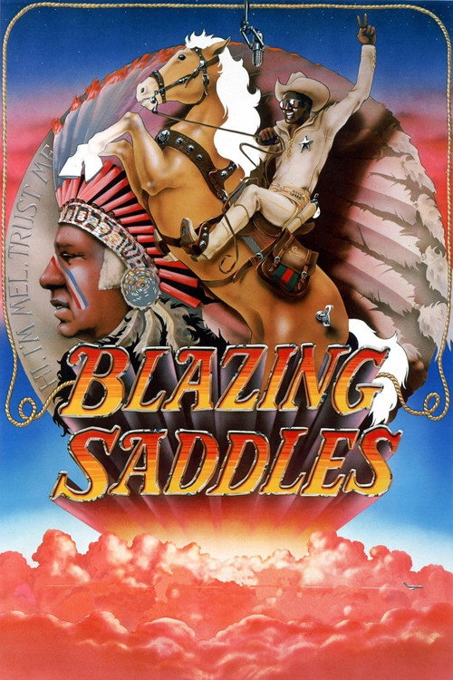 Póster de Blazing Saddles