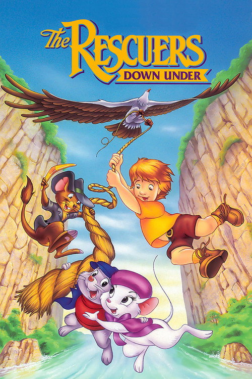 Póster de The Rescuers Down Under