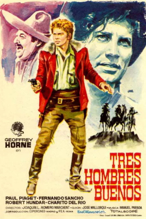 Póster de Tres hombres buenos