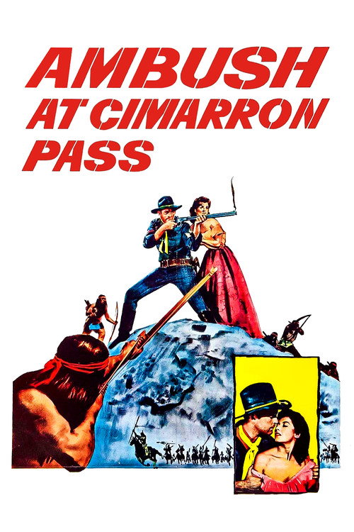 Póster de Ambush at Cimarron Pass