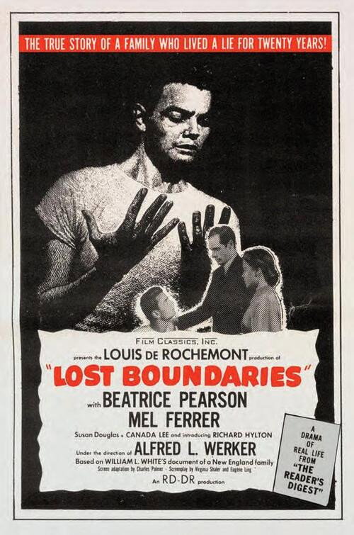 Póster de Lost Boundaries