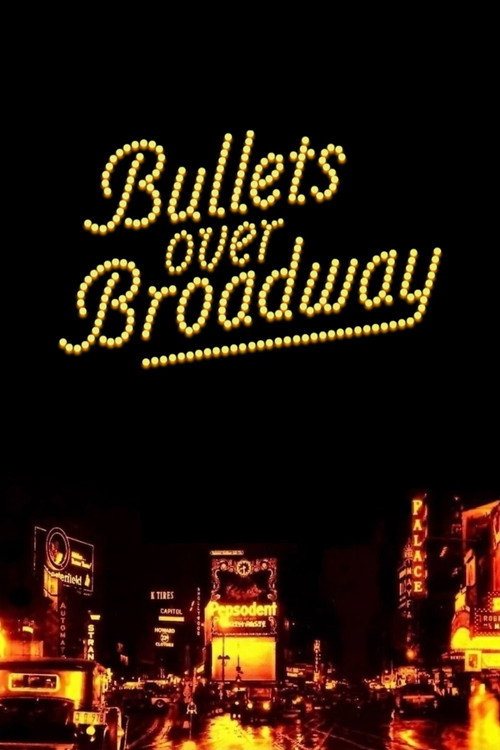 Póster de Bullets Over Broadway