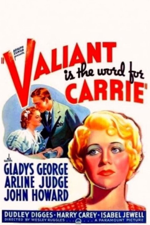 Póster de Valiant Is the Word for Carrie