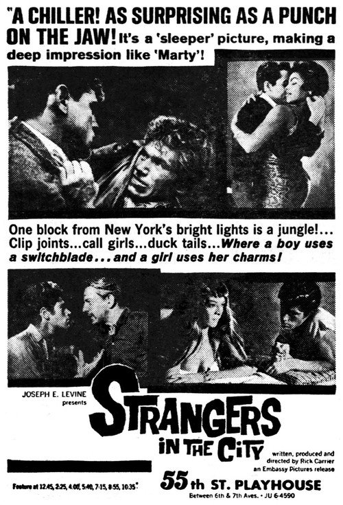 Póster de Strangers in the City