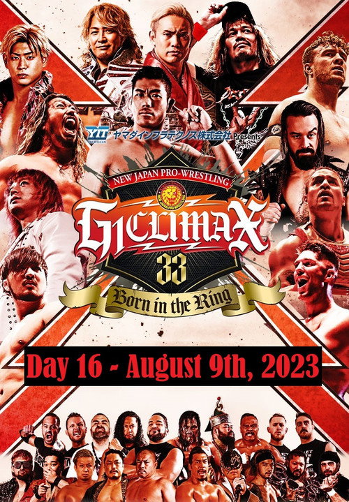 Póster de NJPW G1 Climax 33: Day 16