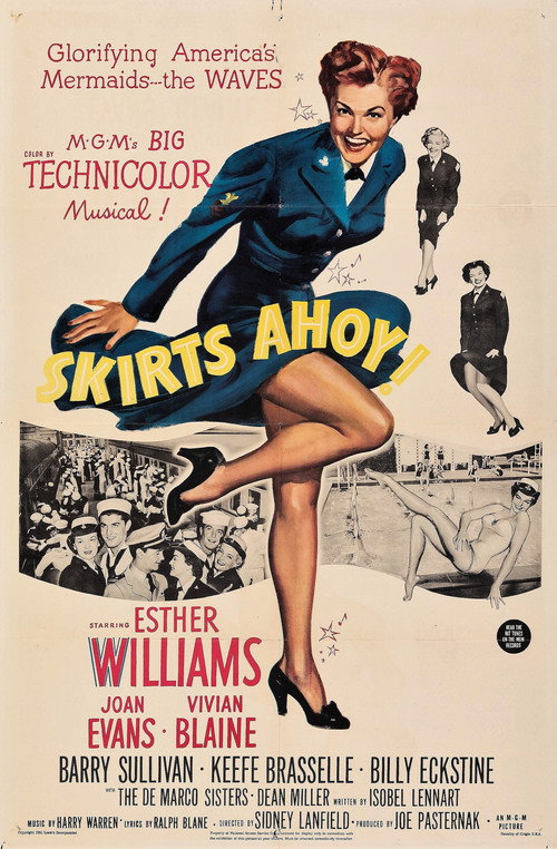 Póster de Skirts Ahoy!