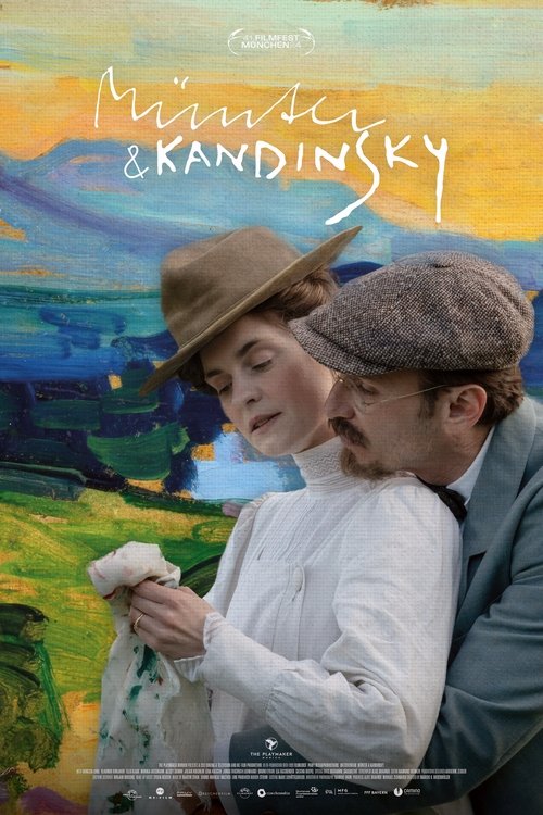 Póster de Münter y el amor de Kandinsky
