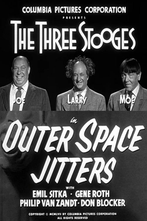 Póster de Outer Space Jitters
