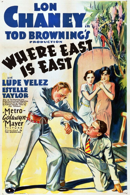 Póster de Where East Is East