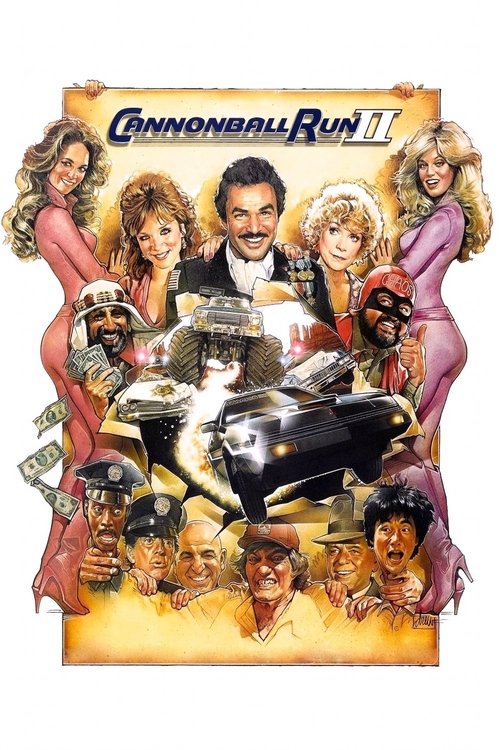 Póster de Cannonball Run II