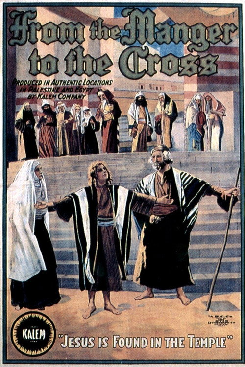 Póster de From the Manger to the Cross
