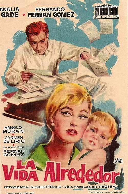 Póster de La vida alrededor