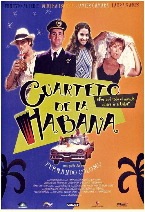 Póster de Cuarteto de la Habana