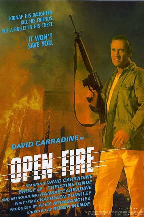 Poster von Open Fire - Ein Kickboxer will Vergeltung