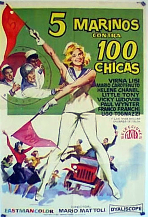 Póster de 5 Marines for 100 Girls