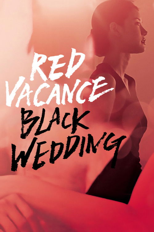 Póster de Red Vacance Black Wedding