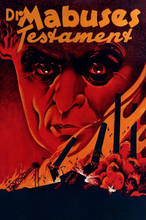 Póster de The Testament of Dr. Mabuse