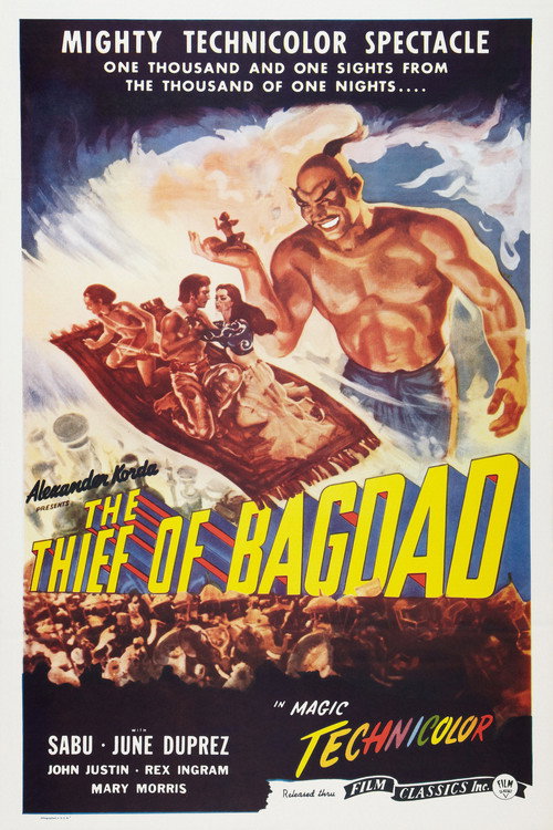 Póster de The Thief of Bagdad