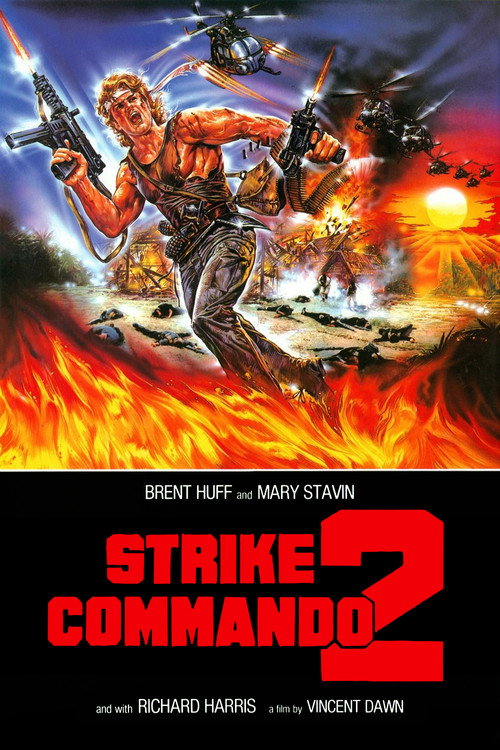 Póster de Strike Commando 2