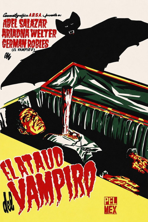 Poster von Der Sarg des Vampiro