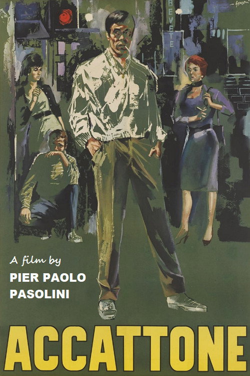 Póster de Accattone, un muchacho de Roma