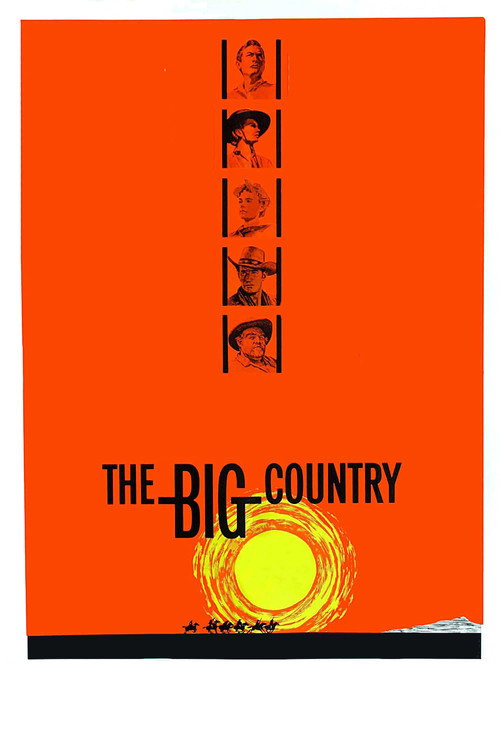 Póster de The Big Country