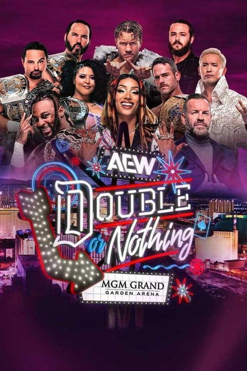 Póster de AEW Double or Nothing 2024