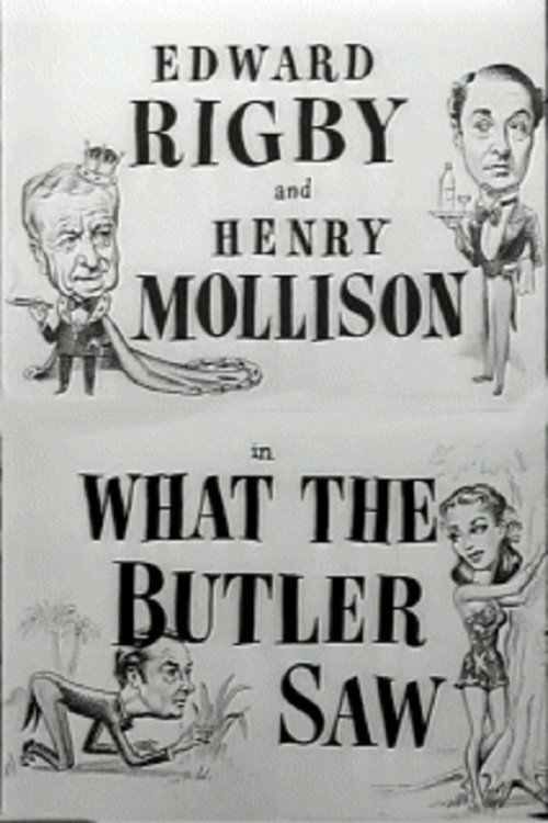 Póster de What the Butler Saw