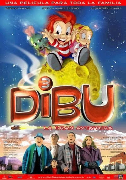 Póster de Dibu 3: La gran aventura