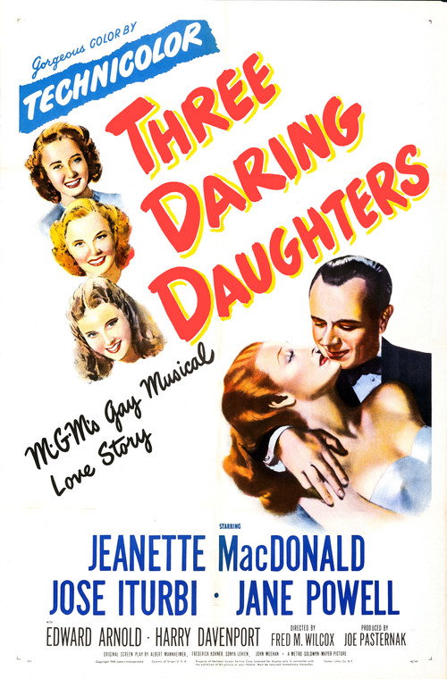 Póster de Three Daring Daughters