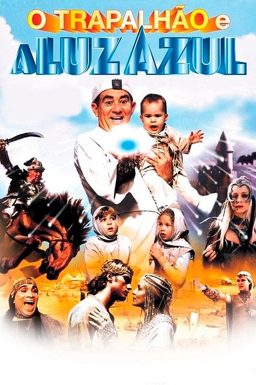 Póster de O Trapalhão e a Luz Azul
